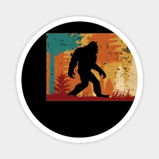 Bigfoot Retro Vintage Sasquatch Colorado Magnet